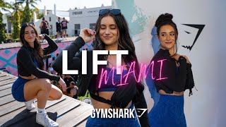 NEWEST GYMSHARK ATHLETE  Lift Miami 2024 Recap [upl. by Nomor]