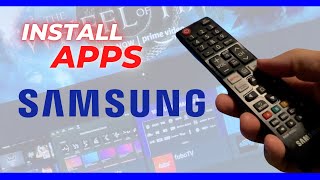 How to Download and Install Apps on Your Samsung Smart TV in 2 Minutes [upl. by Kalila]