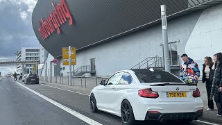 400bhp M235i Pulling Up At The Nurburgring [upl. by Otinauj]