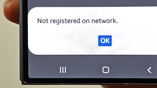 How To Fix Not Registered on Network on Samsung Galaxy Z Fold 6 [upl. by Frasier]