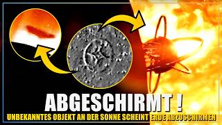 UFO an der Sonne Gigantisches unbekanntes Objekt schirmt Erde vor extremen Sonnensturm ab [upl. by Asen]