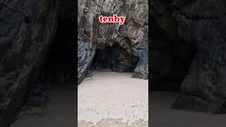 Tenby Beach ⛱️ 4k travel travelvideo viralvideo beach summer travelvlog [upl. by Wilie]