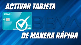 como desbloquear mi tarjeta bbva✅️ [upl. by Ahsekin]