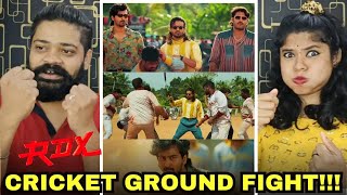 RDX Cricket Ground Fight Scene REACTION🔥 Shane Nigam  Antony Varghese  Neeraj Madhav Babu Antony [upl. by Naugan644]