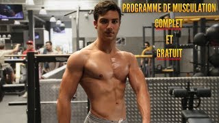 ENTRAINEMENT PECTORAUX  PROGRAMME MAXOT BODYBUILDING [upl. by Pamella582]