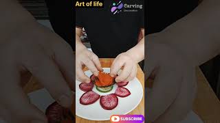 how make easy fruits carving decoration fruitscarving fruitart [upl. by Pomfret406]