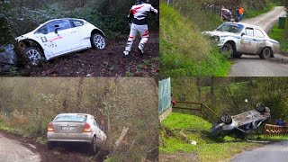 Rally Ciudad de Langreo 2023  Crashes amp Big Show  CMSVideo [upl. by Juakn]