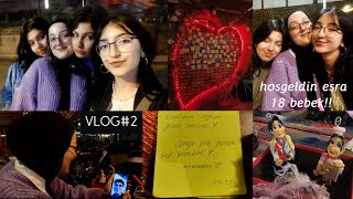 vlog  tobb speaking quizi hosgeldin esra 18 bebek [upl. by Adrial757]