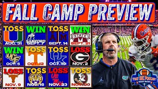 Florida Football Preview Gators Will Be SECs Biggest Surprise Team [upl. by Chemarin]