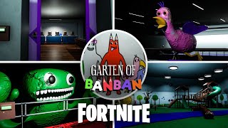 Garten of Banban on Fortnite  Full Game  Secret Room [upl. by Dhruv]