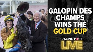 Superb GALOPIN DES CHAMPS wins the Gold Cup  Cheltenham Festival 2023  Racing Post Live [upl. by Allehcim]