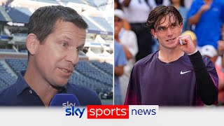 Tim Henman impressed by Jack Drapers US Open competition so far [upl. by Suivatal]