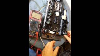 Mercedes Transmission solenoid test [upl. by Clayton]