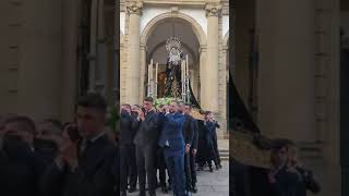 Virgen de los Dolores procesionó por las calles ferrolanas 15  09  2024 [upl. by Yumuk]