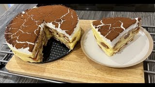 Vanilkovo JAHODOVÁ torta bez pečenia 4K [upl. by Ecnerwaled]