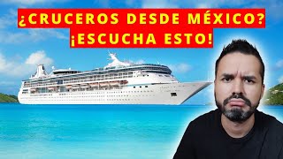 🇲🇽 Cómo reservar cruceros en México en 2024  Royal Caribbean NCL MSC y más [upl. by Asilem]