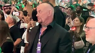 The Undertaker SHOCKED REACTION to Fury beating Francis Ngannou [upl. by Aicetal723]