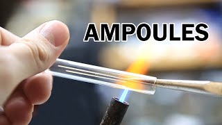 How to make ampoules from glass test tubes [upl. by Noicnecsa211]