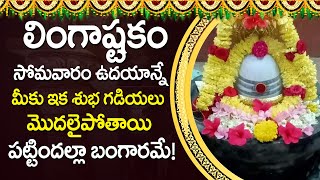 LINGASHTAKAM  Lord Shiva Telugu Bhakti Songs Lingashtakam Telugu  Devotional Songs Telugu [upl. by Macario]