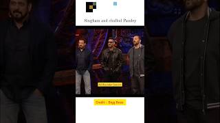 Salman Khan Vs Ajay Devgan in Bigg Boss elvishyadav munawarfaruqui fukrainsaan biggboss shorts [upl. by Noguchi]