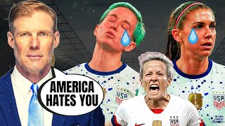 Woke USWNT Gets SLAMMED By Former US Soccer Player Alexi Lalas  America HATES This Team [upl. by Esimehc600]