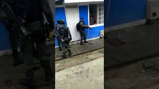 GRUPO GAULA DE LA POLICIA NACIONAL EN ACCION VIDA REAL [upl. by Haseefan]