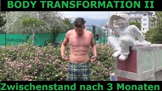 BODY TRANSFORMATION II Zwischenstand nach 3 Monaten  41j mit Sixpack  michaelcoenenonline [upl. by Rramaj350]