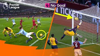 LEGENDARY Goal Line Clearances  Premier League Edition [upl. by Almund]