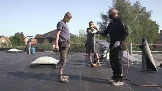 Onsite waterproofing training  Derbigum [upl. by Lynda178]