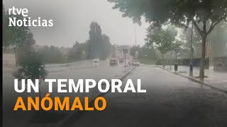 ÓSCAR llega a ESPAÑA la BORRASCA INVERNAL que dejará FUERTES rachas de LLUVIA y VIENTO  RTVE [upl. by Autrey]