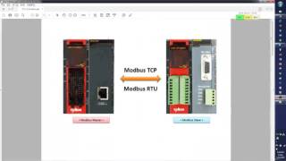 CIMON PLCS Modbus RS232C Tutorial Video [upl. by Airbmak]