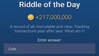 20 September Riddle of the Day X Empire  Riddle Of The Day X Empire  Musk Empire Riddle Of The Day [upl. by Converse]