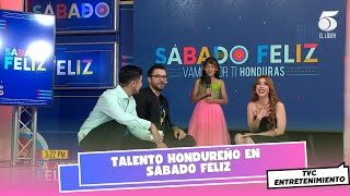 Niña sorprende con su gran talento a presentadores de Sábado Feliz 😳 [upl. by Fritz]