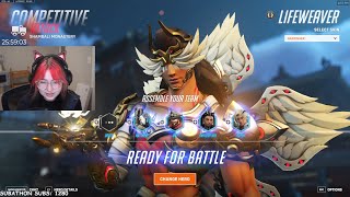 Support Main Aspen Lifeweaver Season 11 Gameplay Overwatch 2 [upl. by Sollie]