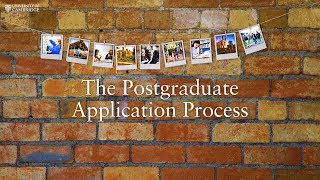 The Postgraduate Application Process at Cambridge [upl. by Abroms576]