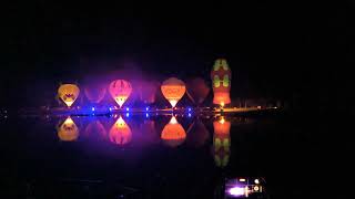 Twente Ballooning nightglow  2382024 TwenteBallooning [upl. by Iredale117]