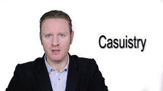 Casuistry  Meaning  Pronunciation  Word World  Audio Video Dictionary [upl. by Ahseiyt]