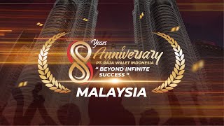 8 TH ANNIVERSARY RALETSIA IN MALAYSIA  BEYOND INFINITE SUCCESS  SATU DALAM GENGGAMAN [upl. by Nimaynib]