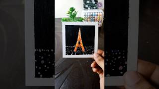 Eiffel tower drawing 🗼 shortsvideo art drawing tranding paintingdrawing shorts painting song [upl. by Adnilym]