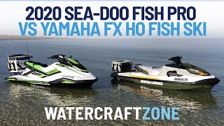 2020 SeaDoo Fish Pro vs Yamaha FX HO Comparison  Watercraft Zone [upl. by Nosniv]