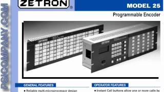 Zetron Model 25 Programmable Encoder Videoture [upl. by Suzette698]