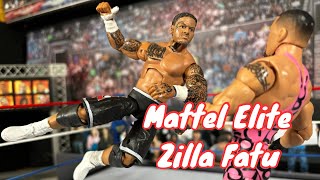 Mattel Elite Zilla Fatu  WIP Wednesday [upl. by Harp]