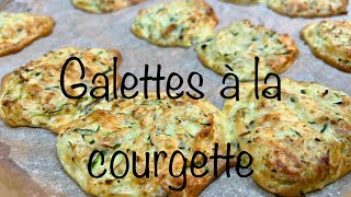 Galettes de courgettes  Recette rapide et facile [upl. by Inttirb]