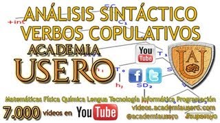 Verbos copulativos Analisis sintactico de oraciones ESO y Bachillerato Academia Usero Estepona [upl. by Hen950]