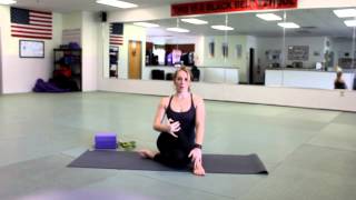 Shannon Hoffer Yoga North Branford CT for Sciatica [upl. by Bozovich]