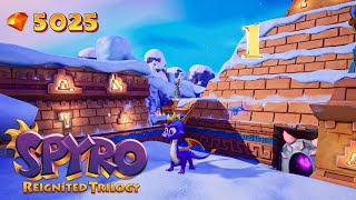 Spyro Reignited Trilogy  Spyro 3 Year of the Dragon Part 24  Frozen Altars [upl. by Onaled]