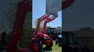 Kioti RX 7320 with Modern Ag Front Brush Cutter Demo Video [upl. by Noryd]