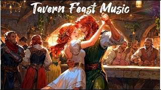 Epic Fantasy Tavern Feast  Medieval Party Music Compilation [upl. by Audwin]