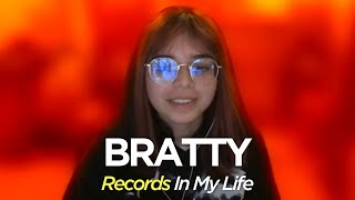 Bratty  Records In My Life 2023 Interview [upl. by Kerin]