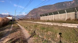 IL SALUTO DEL MINUETTO IN 4K ferroviadelbrennero brennerbahn minuetto [upl. by Pogah478]